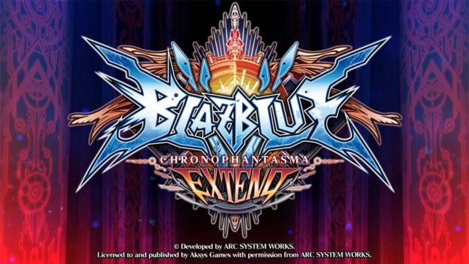 BlazBlue: Chrono Phantasma Extend Free Download